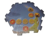LEGO onderdeel BIONICLE Quest for Makuta: Adventure Game - Spelbord Onderdeel 10 00747board10