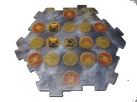LEGO part BIONICLE Quest for Makuta: Adventure Game - Pièce de plateau de jeu 12 00747board12