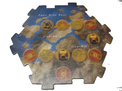 LEGO part BIONICLE Quest for Makuta: Adventure Game - Pieza de Tablero de Juego 14 (00747board14)