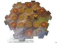 LEGO part BIONICLE Quest for Makuta: Adventure Game - Play Board Piece 15 00747board15