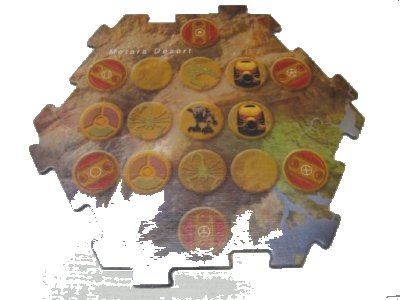LEGO part BIONICLE Quest for Makuta: Adventure Game - Pieza de Tablero de Juego 15 (00747board15)