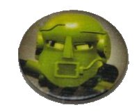 LEGO part BIONICLE Quest for Makuta: Adventure Game - Jeton, Turaga Matau 00747token31