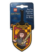 LEGO onderdeel Bag / Luggage Tag, Silicone, Gryffindor Hermione Granger 5008086