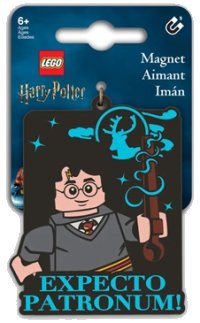 LEGO onderdeel Magnet Flat, Expecto Patronum!, Harry Potter 5008094