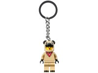 LEGO part French Bull Dog Guy Key Chain 854158