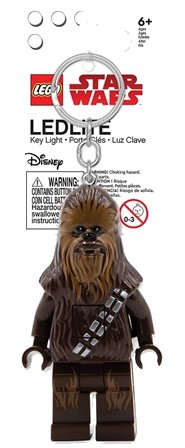LEGO part LED Key Light Chewbacca Key Chain (LEDLITE) LGL-KE100H