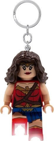LEGO part LED Key Light Wonder Woman Key Chain (LEDLite) - Tagged Version LGL-KE117H
