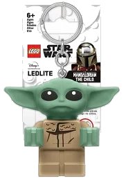 LEGO onderdeel LED Key Light Din Grogu / The Child / 'Baby Yoda' Key Chain (LEDLITE) (LGL-KE179)