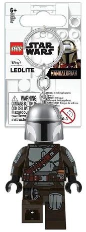 LEGO onderdeel LED Key Light The Mandalorian / Din Djarin / 'Mando' Key Chain (LEDLITE) LGL-KE187H