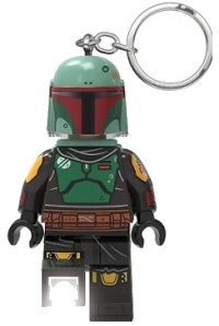 LEGO part LED Key Light Boba Fett (Repainted Beskar Armor) Key Chain (LEDLITE) LGL-KE188H