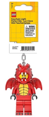LEGO onderdeel LED Key Light Dragon Suit Guy Key Chain (LEDLITE) LGL-KE196H