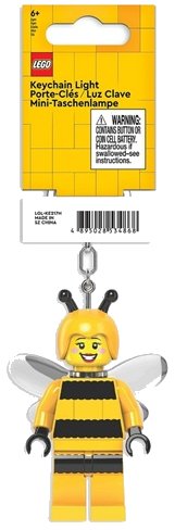 LEGO part LED Key Light Bumblebee Girl Key Chain LGL-KE211H