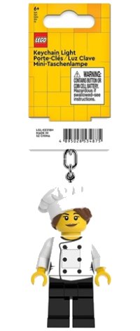LEGO part LED Key Light Gourmet Chef Key Chain (LEDLITE) LGL-KE218H