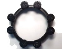 LEGO part Watch Part, Case Attachment - Bezel Ring with Studs bb1008