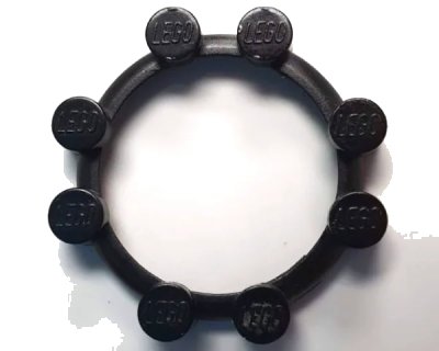 LEGO onderdeel Watch Part, Case Attachment - Bezel Ring with Studs (bb1008)