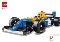 LEGO onderdeel Williams Racing FW14B & Nigel Mansell 10353-1