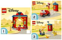 LEGO onderdeel Mickey & Friends Brandweerauto & Brandweerkazerne 10776-1