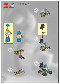 LEGO onderdeel Camera Auto 1361-1