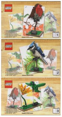 LEGO onderdeel Vogels 21301-1