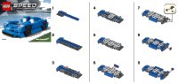 LEGO onderdeel McLaren Elva polyzak 30343-1