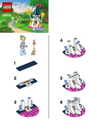 LEGO onderdeel Cinderella Mini Kasteel polybag 30554-1