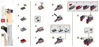 LEGO onderdeel Mini Ninja Combo Mech papieren zak 30699-1