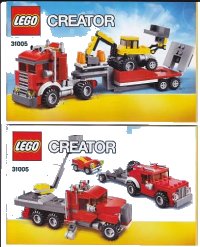 LEGO onderdeel Construction Hauler 31005-1