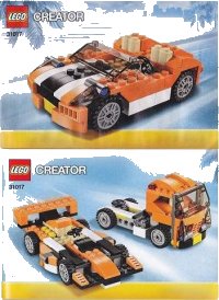 LEGO part Sunset Speeder 31017-1