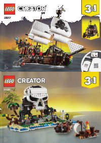 LEGO part Piraten Schiff 31109-1