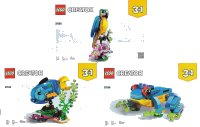 LEGO part Pappagallo Esotico 31136-1