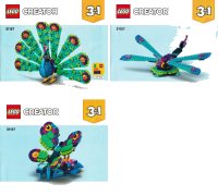 LEGO part Exotic Peacock 31157-1