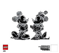 LEGO onderdeel Mickey Mouse 31202-1