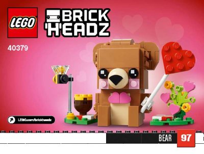LEGO part Bear (40379-1)