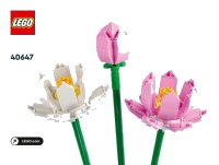 LEGO part Lotus Flowers 40647-1