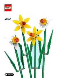 LEGO onderdeel Daffodils 40747-1