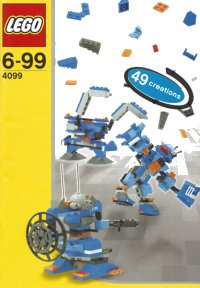 LEGO onderdeel Robobots 4099-1