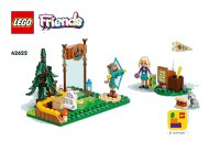 LEGO onderdeel Adventure Camp Archery Range 42622-1