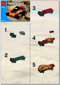 LEGO onderdeel Orange Racer polybag 4310-1