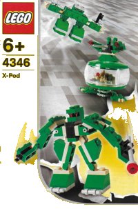 LEGO onderdeel Robo Pod blister pack 4346-1