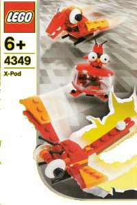 LEGO onderdeel Wild Pod blister pack 4349-1