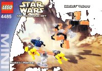 LEGO onderdeel Sebulba's Podracer & Anakin's Podracer - Mini 4485-1