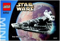 LEGO onderdeel Imperial Star Destroyer - Mini 4492-1