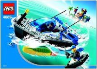 LEGO onderdeel Turbo-charged Police Boat 4669-1