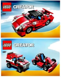 LEGO onderdeel Super Speedster 5867-1