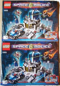 LEGO onderdeel Space Police Central 5985-1