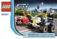 LEGO onderdeel Police ATV 60006-1