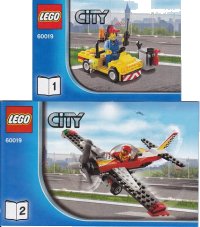 LEGO onderdeel Stunt Plane 60019-1