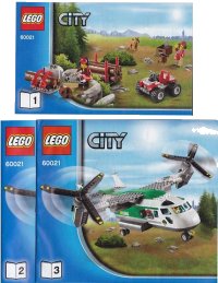 LEGO onderdeel Cargo Heliplane 60021-1