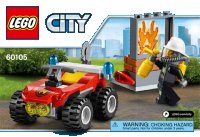 LEGO onderdeel Fire ATV 60105-1