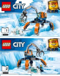 LEGO onderdeel Arctic Ice Crawler 60192-1